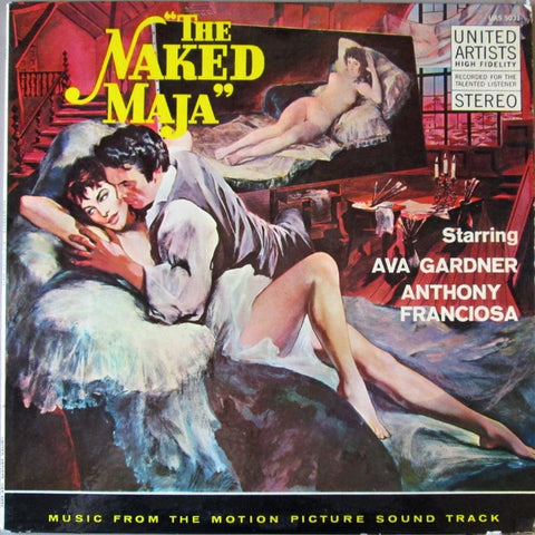 Angelo Lavagnino – The Naked Maja (Music From The Motion Picture) - VG+ LP Record 1959 United Artists USA Vinyl - Soundtrack