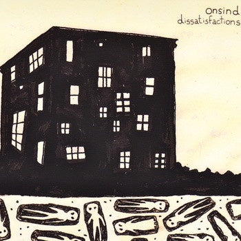 ONSIND – Dissatisfactions - Mint- LP Record 2010 Discount Horse Plan-It-X Vinyl - Punk / Acoustic