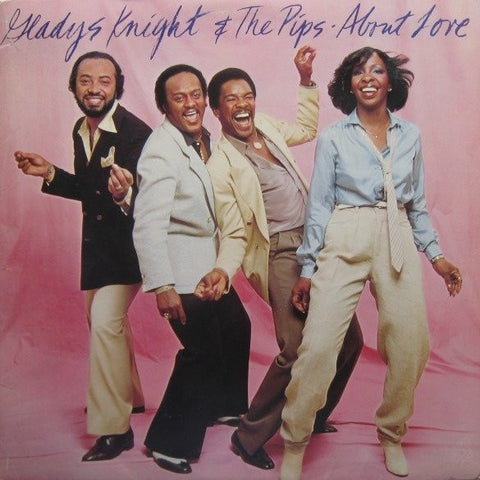 Gladys Knight & The Pips – About Love - VG+ LP Record 1980 Columbia USA White Label Promo Vinyl - Soul / Disco