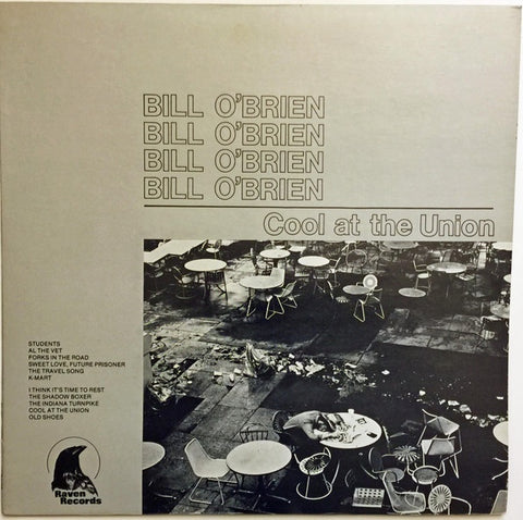 Bill O'Brien – Cool At The Union - VG+ LP Record 1980 Raven USA Vinyl - Soul
