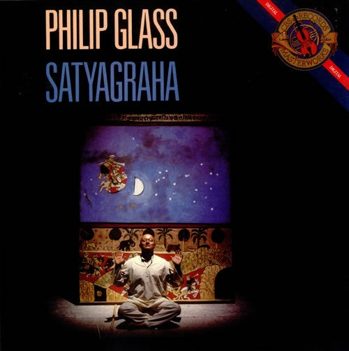 Philip Glass – Satyagraha - Mint- 3 LP Record Box Set 1985 CBS Masterworks Europe Import Vinyl & Book - Classical / Post-Modern - Shuga Records