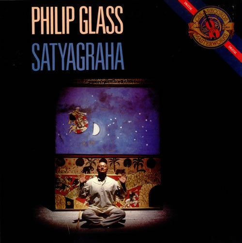 Philip Glass – Satyagraha - Mint- 3 LP Record Box Set 1985 CBS Masterworks Europe Import Vinyl & Book - Classical / Post-Modern