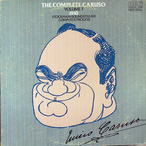 Enrico Caruso ‎– The Complete Volume 7, 1910 - New Sealed Vinyl (Vintage 1979) Mono USA