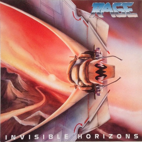 Rage – Invisible Horizons - VG+ EP Record 1989 Noise International Germany Vinyl - Speed Metal / Heavy Metal