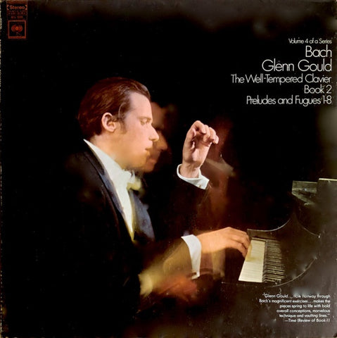 Glenn Gould – Bach -  The Well-Tempered Clavier, Book II, Preludes And Fugues 1-8 (1968) - Mint- LP Record 1971 Columbia USA Vinyl - Classical