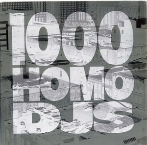 1000 Homo DJs – Apathy - Mint- 1988 USA 12" EP (1000 Homo DJs was a Ministry side-project with Jello Biafra & Trent Reznor.) - Industrial - Shuga Records Chicago