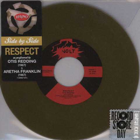 Otis Redding / Aretha Franklin - Respect - New Vinyl Record 7" Single (2012 Record Store Day Limited Edition Colored Vinyl) - Soul/Funk