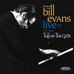 Bill Evans ‎– Selections From Live At Art D'Lugoff's Top Of The Gate - New 10" Record Store Day 2012 USA RSD Blue Vinyl & Numbered - Jazz