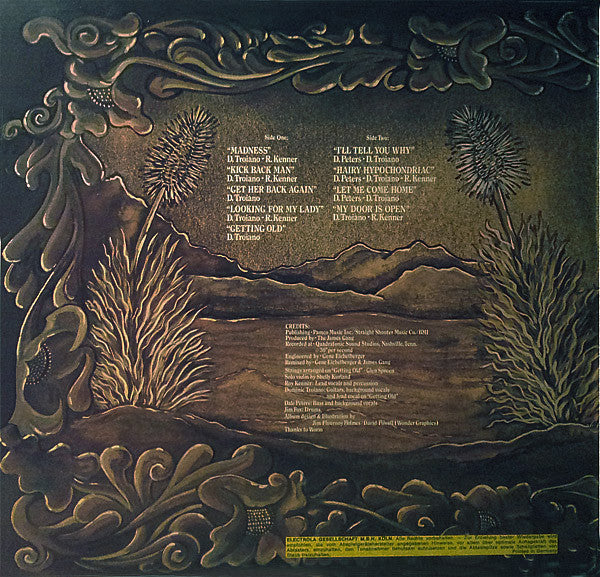 The James Gang - Straight Shooter - VG LP Record 1972 Probe Germany Vinyl - Classic Rock - Shuga Records