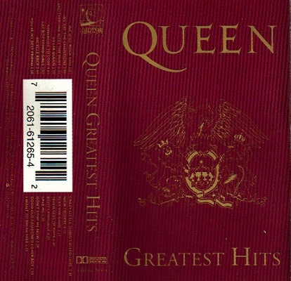 Queen – Greatest Hits - Used Cassette 1992 Hollywood Tape - Pop Rock / Arena Rock
