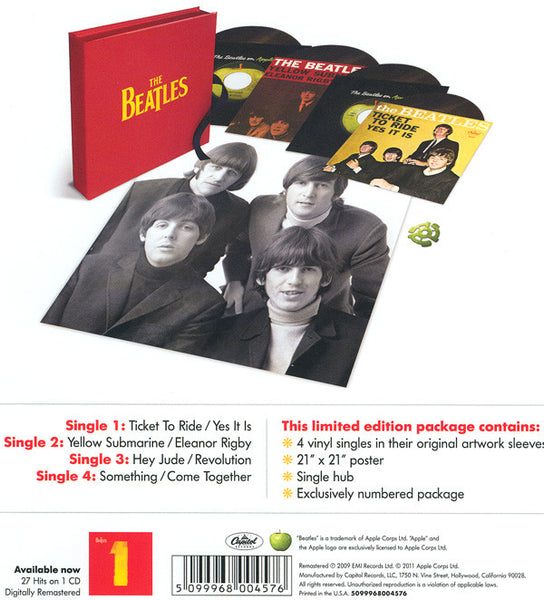 The Beatles - The Beatles - VG+ 4x 7" Record Store Day Box Set 2012 Capitol Apple RSD USA Vinyl & Numbered - Pop Rock / Beat - Shuga Records