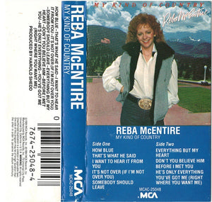 Reba McEntire – My Kind Of Country - Used Cassette 1984 MCA Tape - Country