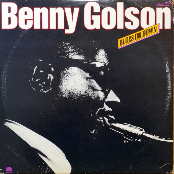 Benny Golson – Blues On Down - VG+ 2 LP Record 1978 Milestone USA Promo Vinyl - Jazz / Bop