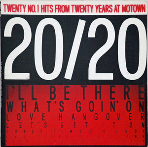 Various - 20/20 Twenty No.1 Motown Hits - VG+ 2-LP Motown USA - B7-128