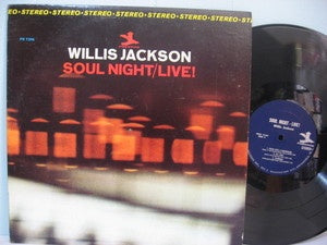 Willis Jackson – Soul Night - Live! - VG LP Record 1966 Prestige USA Stereo Vinyl - Jazz / Soul-Jazz