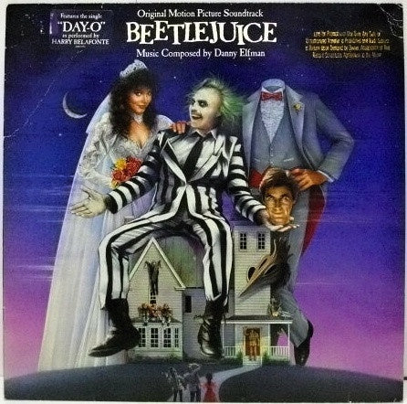 Danny Elfman – Beetlejuice (Original Motion Picture) - Mint- LP Record 1988 Geffen USA Promo Vinyl - Soundtrack