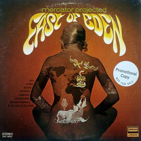 East Of Eden – Mercator Projected - Mint- LP Record 1969 Deram USA Promo Vinyl - Psychedelic Rock / Prog Rock