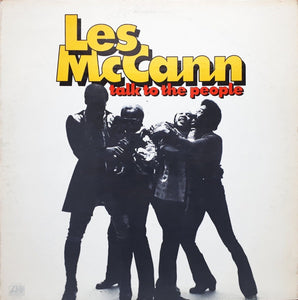 Les McCann – Talk To The People - MInt- LP Record 1972 Atlantic USA Vinyl - Jazz / Jazz-Funk / Soul-Jazz