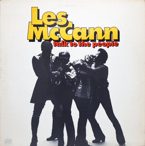 Les McCann – Talk To The People - MInt- LP Record 1972 Atlantic USA Vinyl - Jazz / Jazz-Funk / Soul-Jazz
