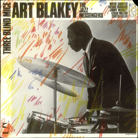 Art Blakey & The Jazz Messengers ‎– Three Blind Mice (1962) - VG LP Record 1972 United Artists USA Vinyl - Jazz / Hard Bop