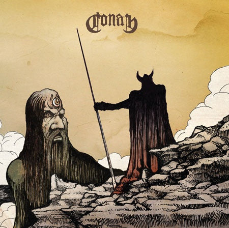 Conan – Monnos - New LP Record 2012 Burning World White Vinyl - Doom Metal / Stoner Rock