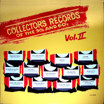 Various ‎– Collector's Records Of The 50's And 60's Vol.2 - NEW Sealed 1978 USA - Rock - Shuga Records
