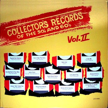 Various ‎– Collector's Records Of The 50's And 60's Vol.2 - NEW Sealed 1978 USA - Rock
