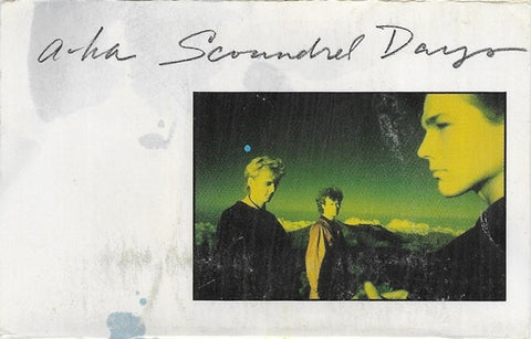a-ha – Scoundrel Days - Used Cassette 1986 Warner Bros. Tape - Synth-pop