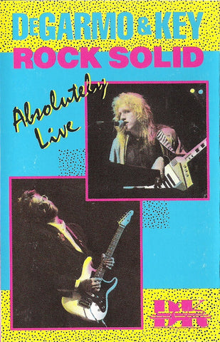 Degarmo & Key – Rock Solid: Absolutely Live - Used Cassette 1988 Power Discs Tape - Rock