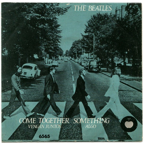 The Beatles – Come Together / Something - VG+ 7" Single Record 1969 Apple Mexico Original Vinyl - Pop Rock
