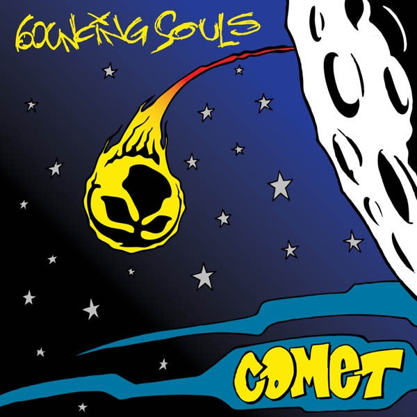Bouncing Souls – Comet - Mint- LP Record 2012 Chunksaah/Rise USA Blue/Black Splatter Vinyl - Punk - Shuga Records