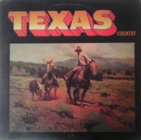 Various – Texas Country - VG+ 2 LP 1976 USA - Country
