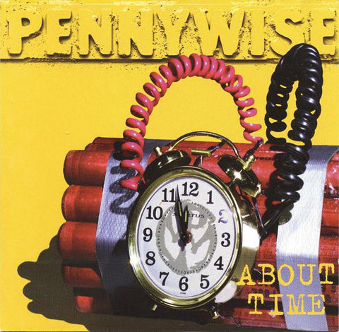Pennywise - About Time - New Vinyl Record 2014 Limited Edition Reissue on Red Vinyl - Indie Exclusive - Punk