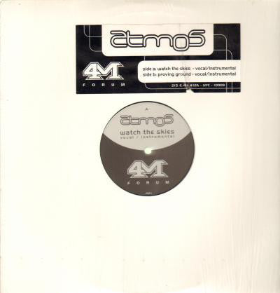 Atmos (2) – Watch The Skies / Proving Ground - Mint- 12" USA 1999 - RARE Hip Hop