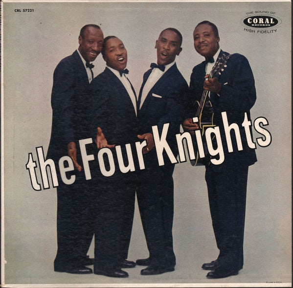 The Four Knights – The Four Knights - VG LP Record 1959 Coral USA Mono Vinyl - Rock / Doo Wop, Vocal