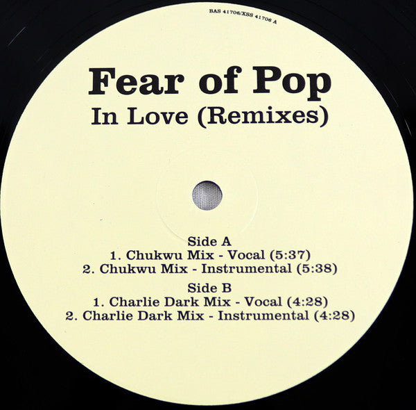Fear Of Pop Feat. William Shatner – In Love - VG+ 2x EP Record 1998 Giant Step USA Promo Vinyl - Alternative Rock / Pop Rock / Trip Hop