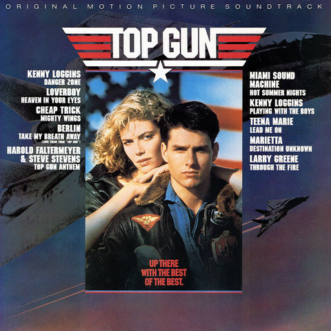 Various ‎– Top Gun (Original Motion Picture) - VG+ LP Record 1986 Columbia USA Vinyl - Soundtrack