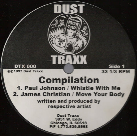 Various - Dust Traxx Compilation - New 12" Single Record 1997 Dust Traxx USA - Chicago House
