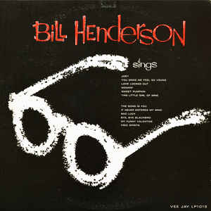 Bill Henderson ‎– Sings With Booker Little - VG 1959 USA Mono Original Vinyl - Piano Blues - Shuga Records