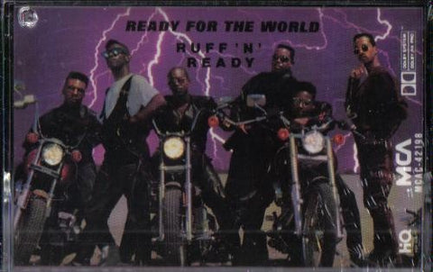 Ready For The World – Ruff 'N' Ready - Used Cassette 1988 MCA Tape - RnB/Swing / Synth-pop