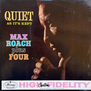 Max Roach Plus Four – Quiet As It's Kept - VG+ LP Record 1959 Mercury USA Mono Vinyl - Jazz - Shuga Records