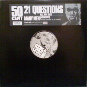 50 Cent - 21 Questions / Many Men 12" Single 2003 Shady/Aftermath PROMO - Hip Hop