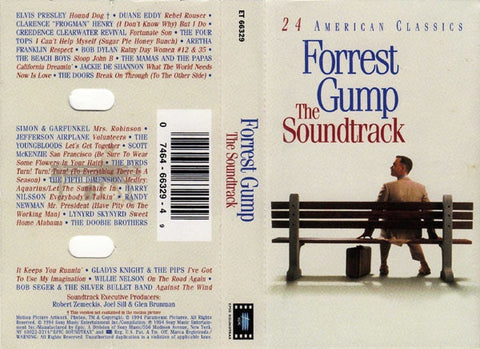 Various – Forrest Gump - The Soundtrack - Used Cassette Epic 1994 USA - Soundtrack