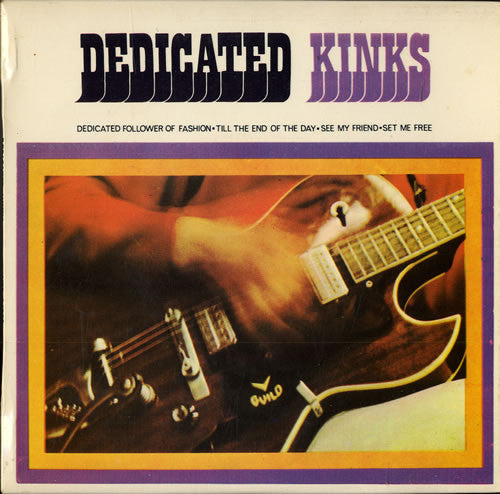 The Kinks - Dedicated Kinks - New Vinyl 2015 Record Store Day Black Friday 7" EP Limited to 3,500 Copies