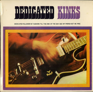 The Kinks - Dedicated Kinks - New Vinyl 2015 Record Store Day Black Friday 7" EP Limited to 3,500 Copies