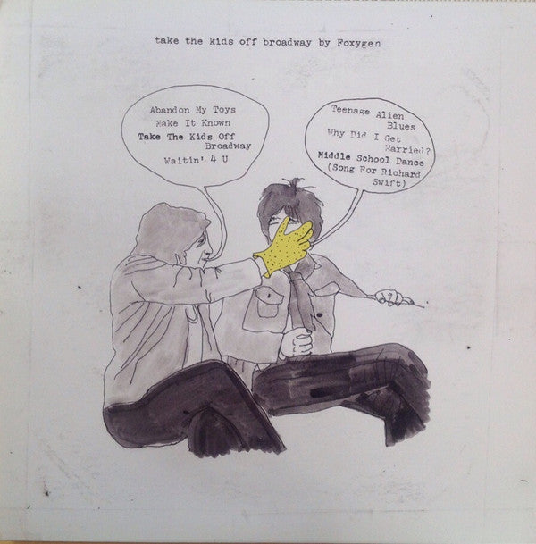 (DAMAGED COVER) Foxygen - Take The Kids Off Broadway - New LP Record 2012 Jagjaguwar USA Vinyl & Download - Indie Rock / Psych Pop - Shuga Records