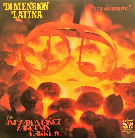 Dimension Latina Con Argenis Carruyo – Para Siempre - VG+ LP Record 1981 Velvet Puerto Rico Vinyl - Latin / Salsa / Cha-Cha
