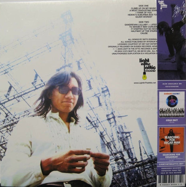 Rodriguez - Coming from Reality (1971) - New LP Record 2009 Light In The Attic USA 180 gram Vinyl - Psychedelic Rock / Folk Rock