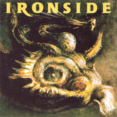 Ironside – Damn Your Blooded Eyes - Mint- 7" Single Record 1994 Stormstrike Germany Vinyl & Insert - Doom Metal / Hardcore