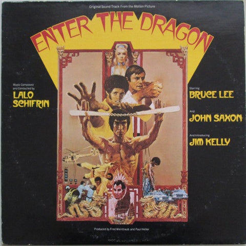 Lalo Schifrin – Enter The Dragon (From The Motion Picture) - VG+ LP Record 1973 Warner USA Vinyl - Soundtrack / Jazz-Funk